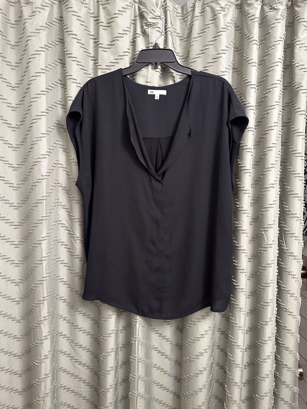 Daniel Rainn career Professional Blouse Shirt Top XL Black